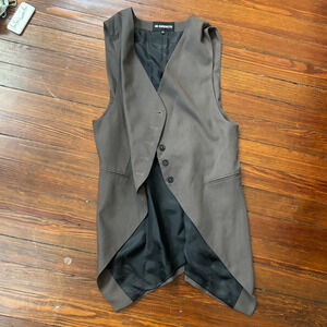 Vintage Ann Demeulemeester Long Waistcoat Vest